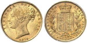 1 Sovereign Ôstralie (1788 - 1939) Or Victoria (1819 - 1901)