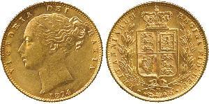 1 Sovereign Ôstralie (1788 - 1939) Or Victoria (1819 - 1901)
