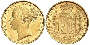1 Sovereign Ôstralie (1788 - 1939) Or Victoria (1819 - 1901)
