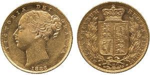 1 Sovereign Ôstralie (1788 - 1939) Or Victoria (1819 - 1901)
