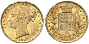 1 Sovereign Ôstralie (1788 - 1939) Or Victoria (1819 - 1901)