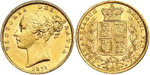 1 Sovereign Ôstralie (1788 - 1939) Or Victoria (1819 - 1901)