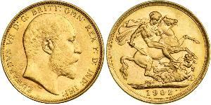 1 Sovereign Ôstralie (1788 - 1939) Or Édouard VII (1841-1910)