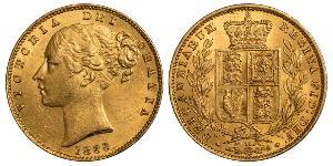 1 Sovereign Ôstralie (1788 - 1939) Or Victoria (1819 - 1901)