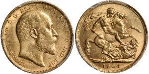 1 Sovereign Ôstralie (1788 - 1939) Or Édouard VII (1841-1910)