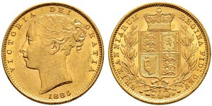 1 Sovereign Ôstralie (1788 - 1939) Or Victoria (1819 - 1901)