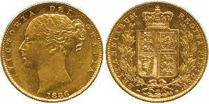 1 Sovereign Ôstralie (1788 - 1939) Or Victoria (1819 - 1901)