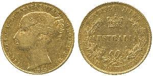 1 Sovereign Ôstralie (1788 - 1939) Or Victoria (1819 - 1901)