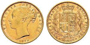 1 Sovereign Ôstralie (1788 - 1939) Or Victoria (1819 - 1901)