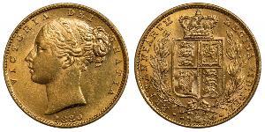 1 Sovereign Ôstralie (1788 - 1939) Or Victoria (1819 - 1901)