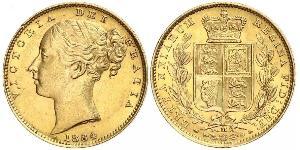 1 Sovereign Ôstralie (1788 - 1939) Or Victoria (1819 - 1901)