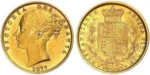 1 Sovereign Ôstralie (1788 - 1939) Or Victoria (1819 - 1901)