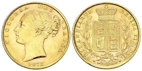 1 Sovereign Ôstralie (1788 - 1939) Or Victoria (1819 - 1901)