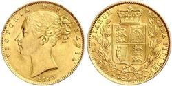 1 Sovereign Australia (1788 - 1939) Oro Vittoria (1819 - 1901)