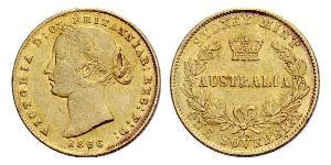 1 Sovereign Australia (1788 - 1939) Oro Victoria (1819 - 1901)