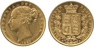 1 Sovereign Australia (1788 - 1939) Oro Vittoria (1819 - 1901)