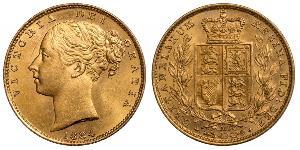 1 Sovereign Australia (1788 - 1939) Oro Victoria (1819 - 1901)