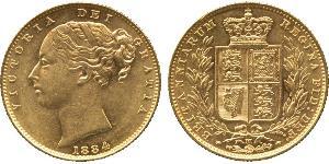 1 Sovereign Australia (1788 - 1939) Oro Vittoria (1819 - 1901)