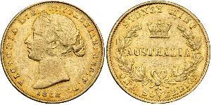 1 Sovereign Australia (1788 - 1939) Oro Victoria (1819 - 1901)