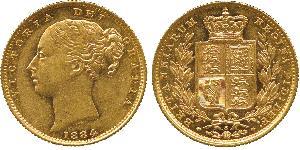 1 Sovereign Australia (1788 - 1939) Oro Vittoria (1819 - 1901)