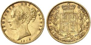 1 Sovereign Australia (1788 - 1939) Oro Vittoria (1819 - 1901)