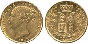 1 Sovereign Australia (1788 - 1939) Oro Victoria (1819 - 1901)