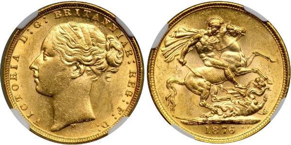 1 Sovereign Australia (1788 - 1939) Oro Vittoria (1819 - 1901)