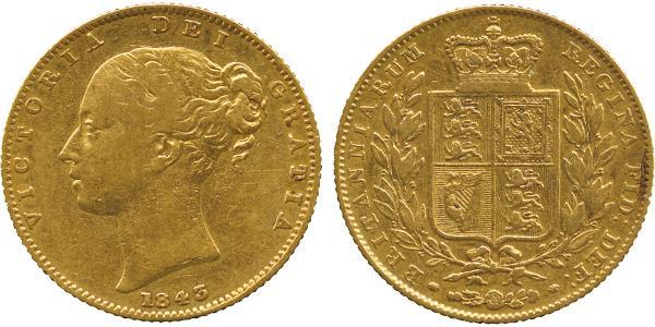 1 Sovereign Australia (1788 - 1939) Oro Vittoria (1819 - 1901)