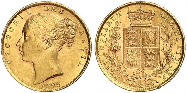1 Sovereign Australia (1788 - 1939) Oro Vittoria (1819 - 1901)