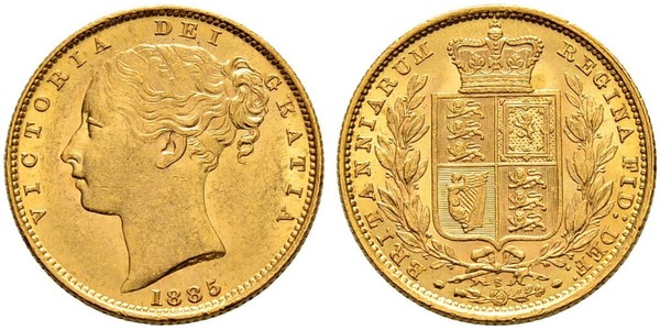 1 Sovereign Australia (1788 - 1939) Oro Vittoria (1819 - 1901)