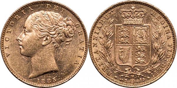 1 Sovereign Australia (1788 - 1939) Oro Victoria (1819 - 1901)