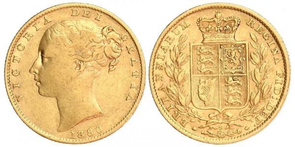 1 Sovereign Australia (1788 - 1939) Oro Vittoria (1819 - 1901)
