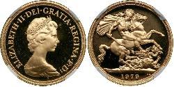 1 Sovereign Regno Unito (1922-) Oro Vittoria (1819 - 1901)