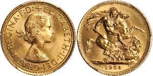 1 Sovereign Regno Unito (1922-) Oro Elisabetta II (1926-2022)