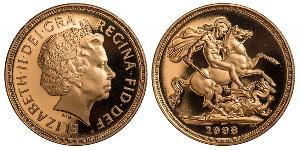 1 Sovereign Regno Unito  Oro Elisabetta II (1926-2022)