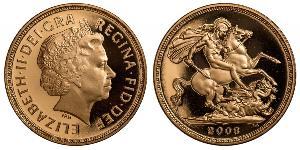 1 Sovereign Regno Unito  Oro Elisabetta II (1926-2022)