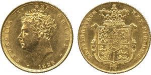 1 Sovereign Regno Unito di Gran Bretagna e Irlanda (1801-1922) Oro Giorgio IV (1762-1830)