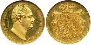 1 Sovereign Regno Unito di Gran Bretagna e Irlanda (1801-1922) Oro Guglielmo IV (1765-1837)