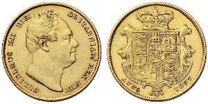 1 Sovereign Regno Unito di Gran Bretagna e Irlanda (1801-1922) Oro Guglielmo IV (1765-1837)