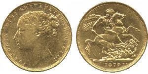 1 Sovereign Regno Unito di Gran Bretagna e Irlanda (1801-1922) Oro Vittoria (1819 - 1901)