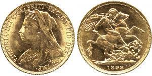 1 Sovereign Regno Unito di Gran Bretagna e Irlanda (1801-1922) Oro Vittoria (1819 - 1901)