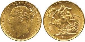 1 Sovereign Regno Unito di Gran Bretagna e Irlanda (1801-1922) Oro Vittoria (1819 - 1901)