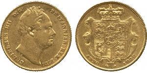 1 Sovereign Regno Unito di Gran Bretagna e Irlanda (1801-1922) Oro Guglielmo IV (1765-1837)