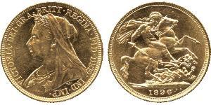 1 Sovereign Regno Unito di Gran Bretagna e Irlanda (1801-1922) Oro Vittoria (1819 - 1901)