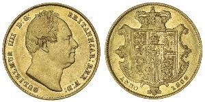 1 Sovereign Regno Unito di Gran Bretagna e Irlanda (1801-1922) Oro Guglielmo IV (1765-1837)