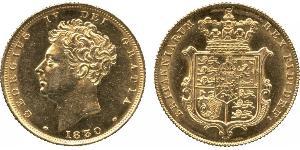 1 Sovereign Regno Unito di Gran Bretagna e Irlanda (1801-1922) Oro Giorgio IV (1762-1830)