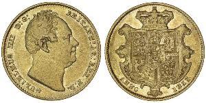 1 Sovereign Regno Unito di Gran Bretagna e Irlanda (1801-1922) Oro Guglielmo IV (1765-1837)