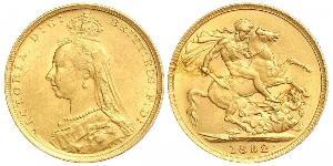 1 Sovereign Regno Unito di Gran Bretagna e Irlanda (1801-1922) Oro Vittoria (1819 - 1901)