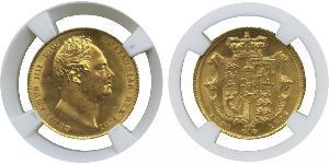 1 Sovereign Regno Unito di Gran Bretagna e Irlanda (1801-1922) Oro Guglielmo IV (1765-1837)