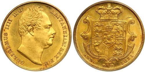 1 Sovereign Regno Unito di Gran Bretagna e Irlanda (1801-1922) Oro Guglielmo IV (1765-1837)